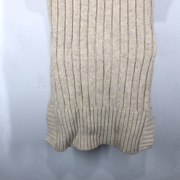Ruff Hewn tan cable net tunic sweater size small - Picture 11 of 12